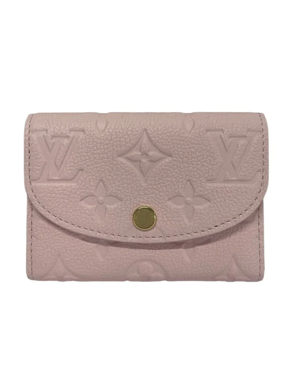 Louis Vuitton Coin Case Monogram Empreinte Porte-Monnaie Rosalie Confetti Pink